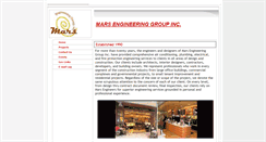 Desktop Screenshot of marsengineering.net